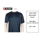 Lotto Round neck Sports Navy Blue T Shirt